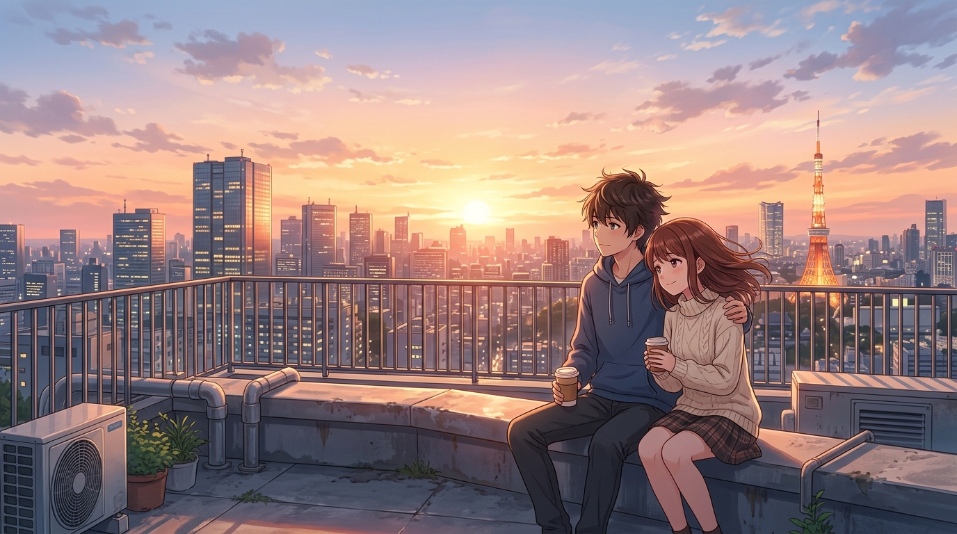 Cute Animated Couple