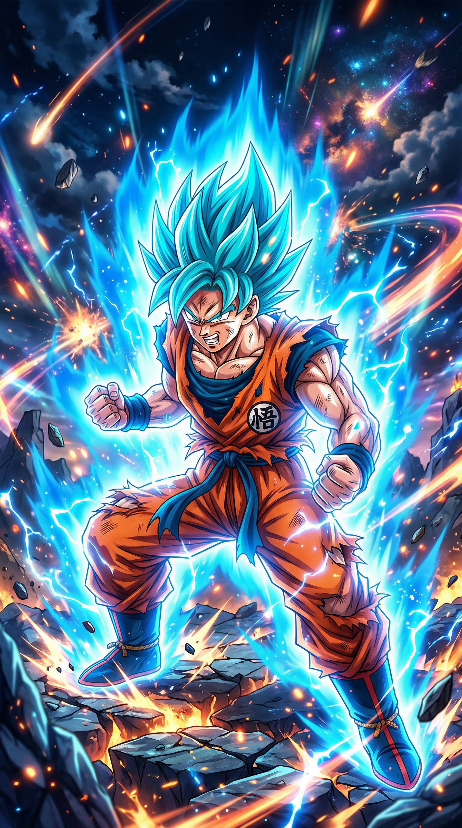 Goku - Anime - Super Saiyan - Dragon Ball Z