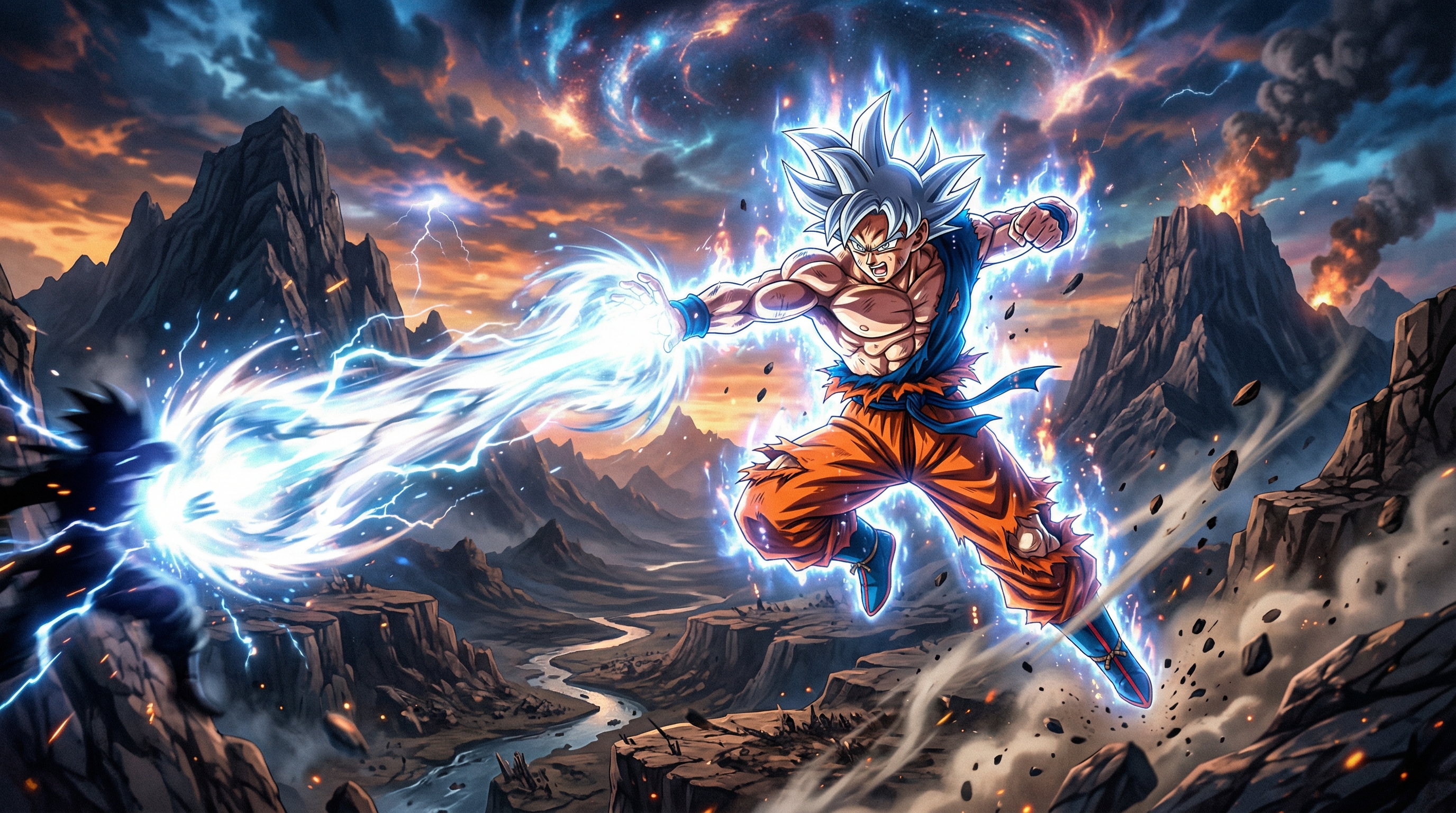 Anime, Goku, Dragon ball z, super saiyan