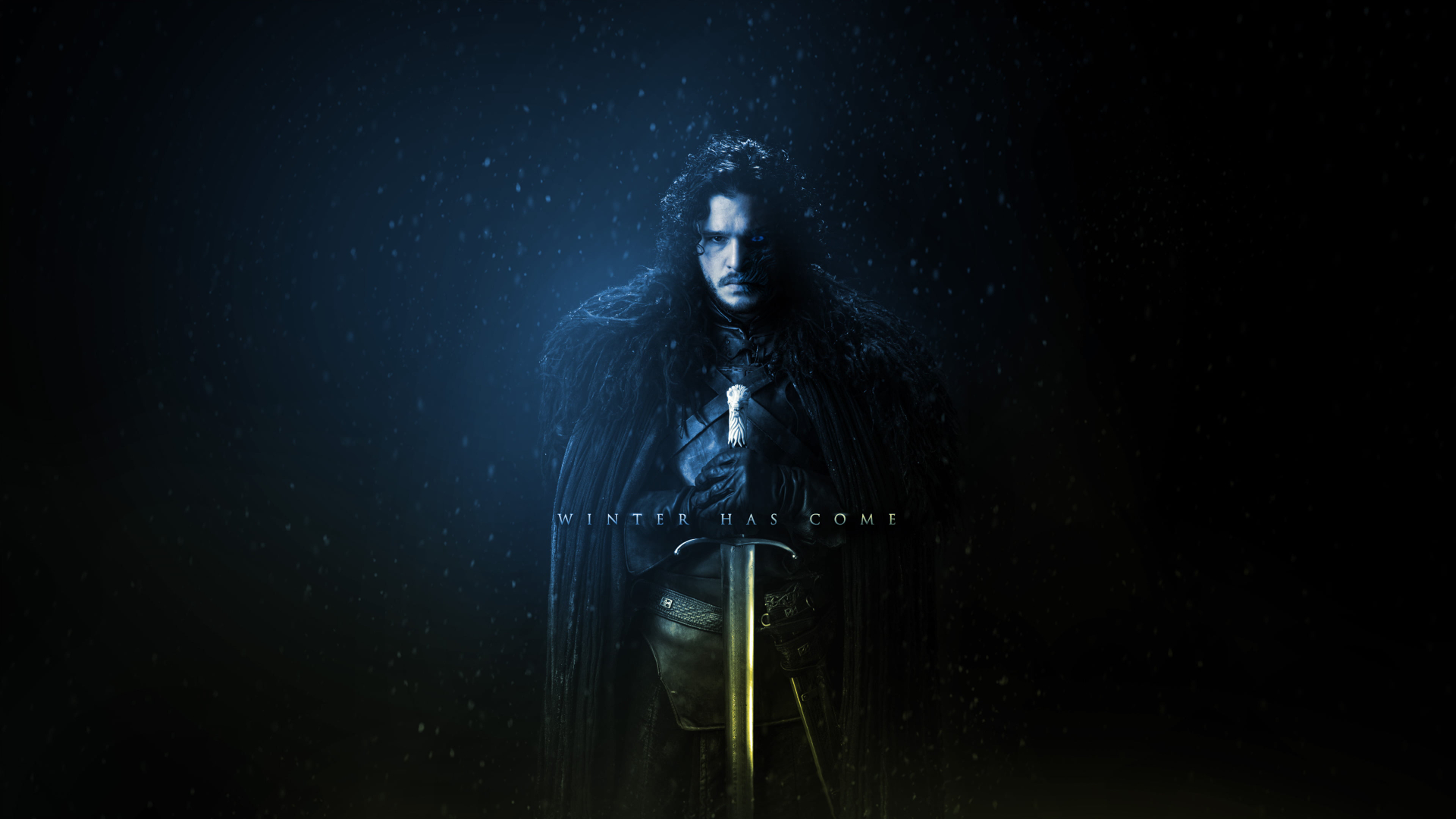 Game of Thrones John Snow wallpaper, Jon Snow, digital art, fantasy art 1920x1080px (1080P) free download